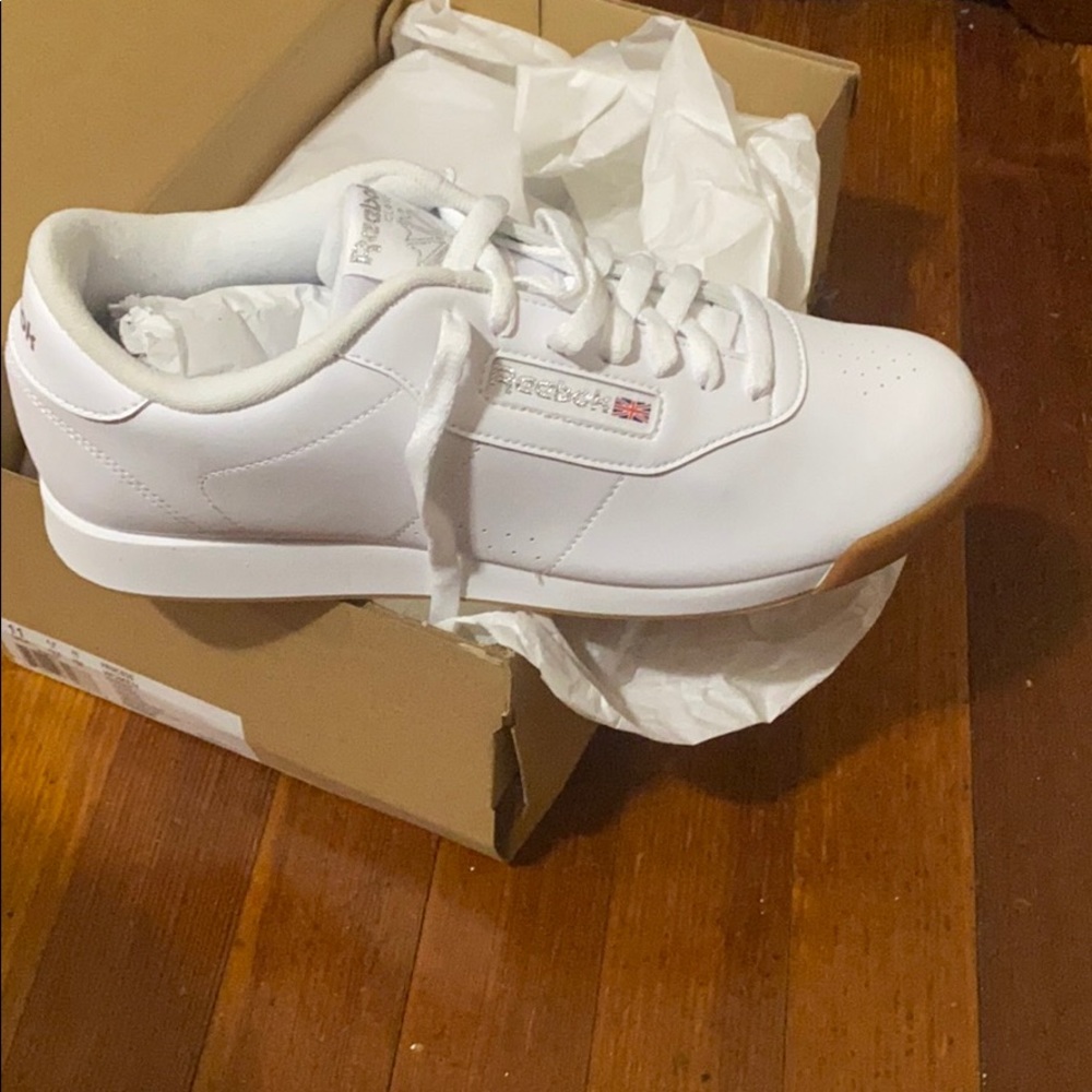 White/ Gum Reebok’s